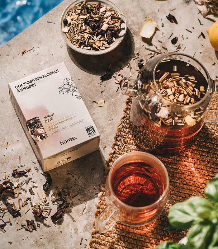 Composition florale à infuser - Jardin d'Été Bio 60g vrac Horae – vue 5