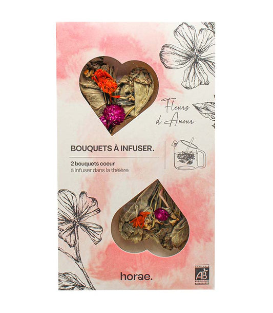 2 Bouquets à infuser - Fleurs d'Amour Bio Horae