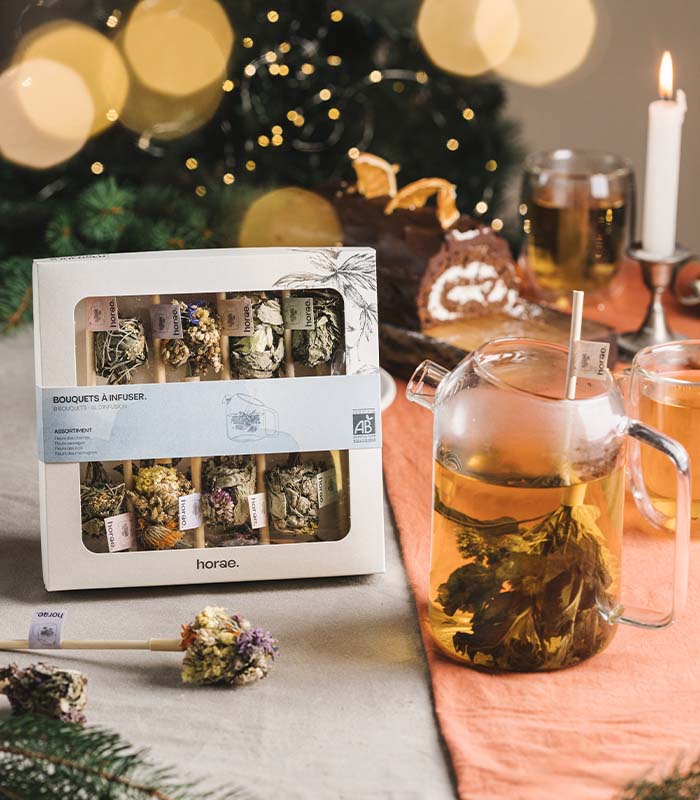 Coffret de 8 bouquets à infuser Bio Horae – vue 3