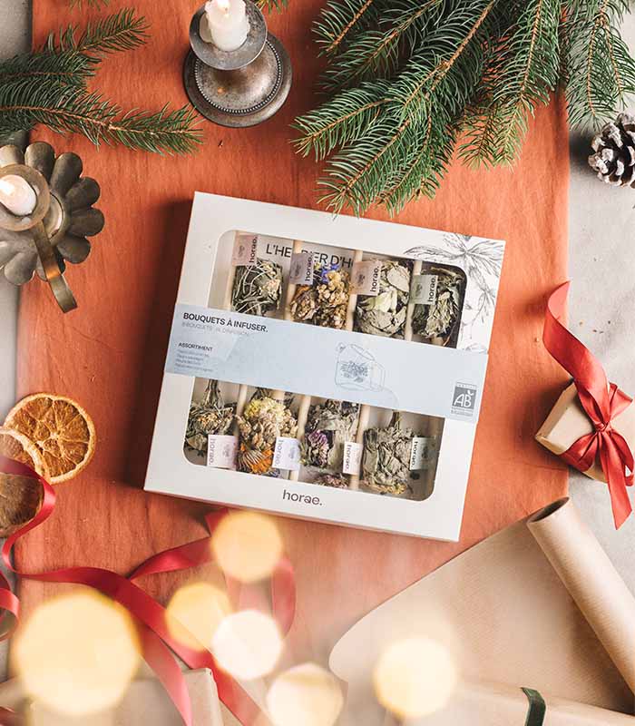 Coffret de 8 bouquets à infuser Bio Horae – vue 4