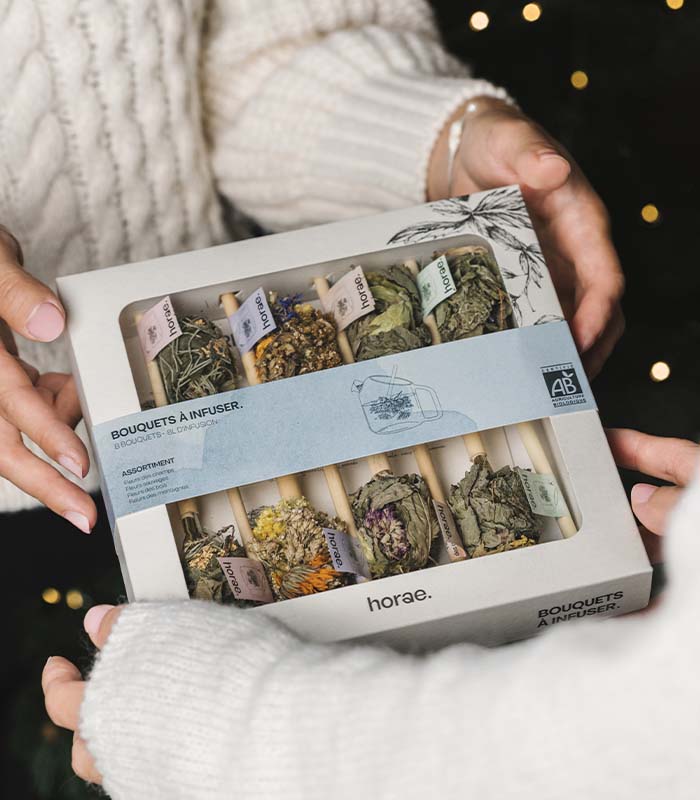 Coffret de 8 bouquets à infuser Bio Horae – vue 5