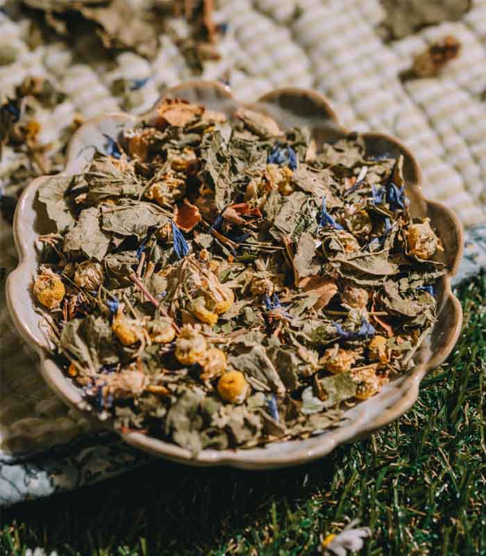 Composition florale à infuser - Brise de Printemps Bio 50g vrac Horae – vue 5