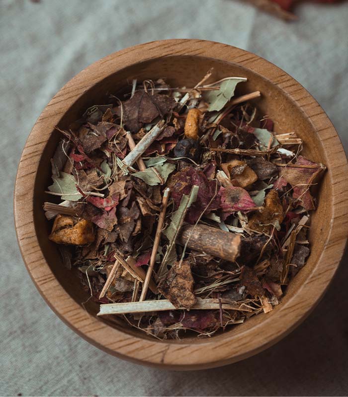 Composition florale à infuser  - Promenade d'Automne Bio 50g vrac Horae – vue 4