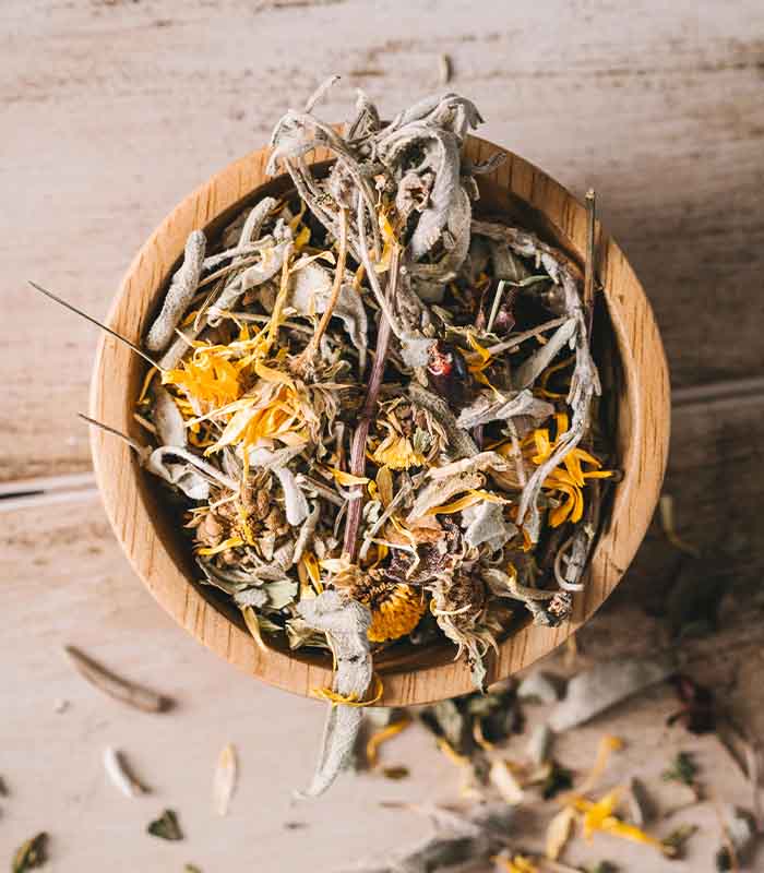 Composition florale à infuser  - Fleurs des Montagne Bio 60g vrac Horae – vue 3