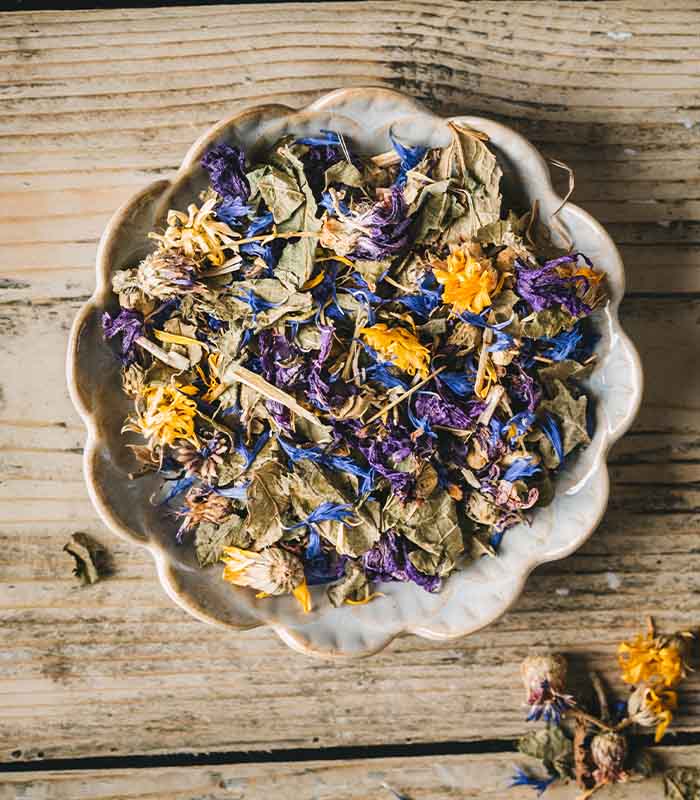 Composition florale à infuser  - Fleurs des Champs Bio 40g vrac Horae – vue 3