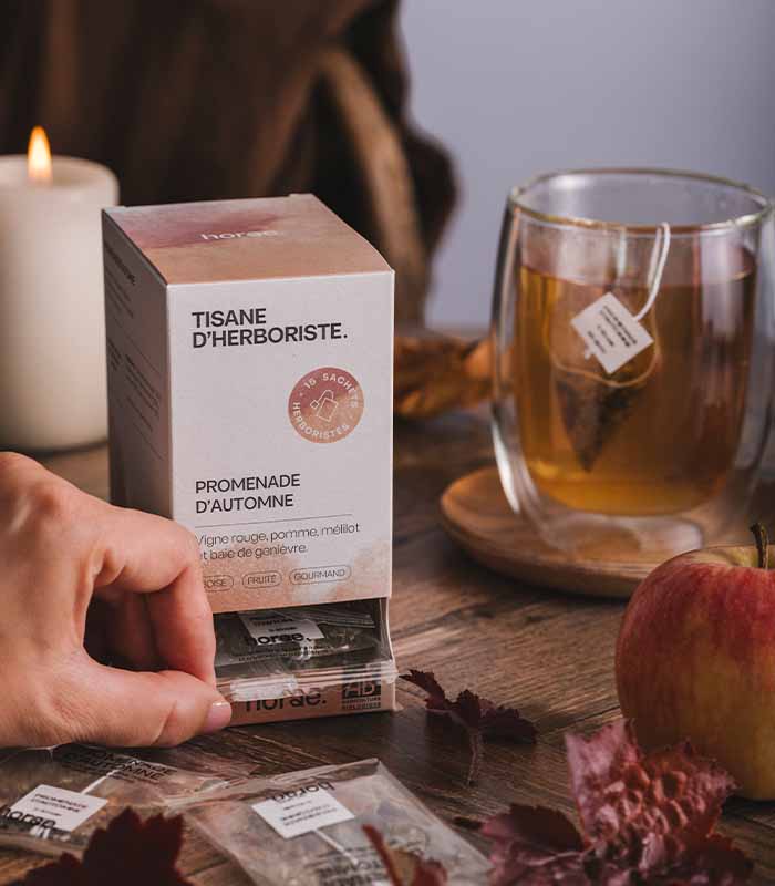 Tisane d'herboriste - Promenade d'Automne 15 sachets – vue 2