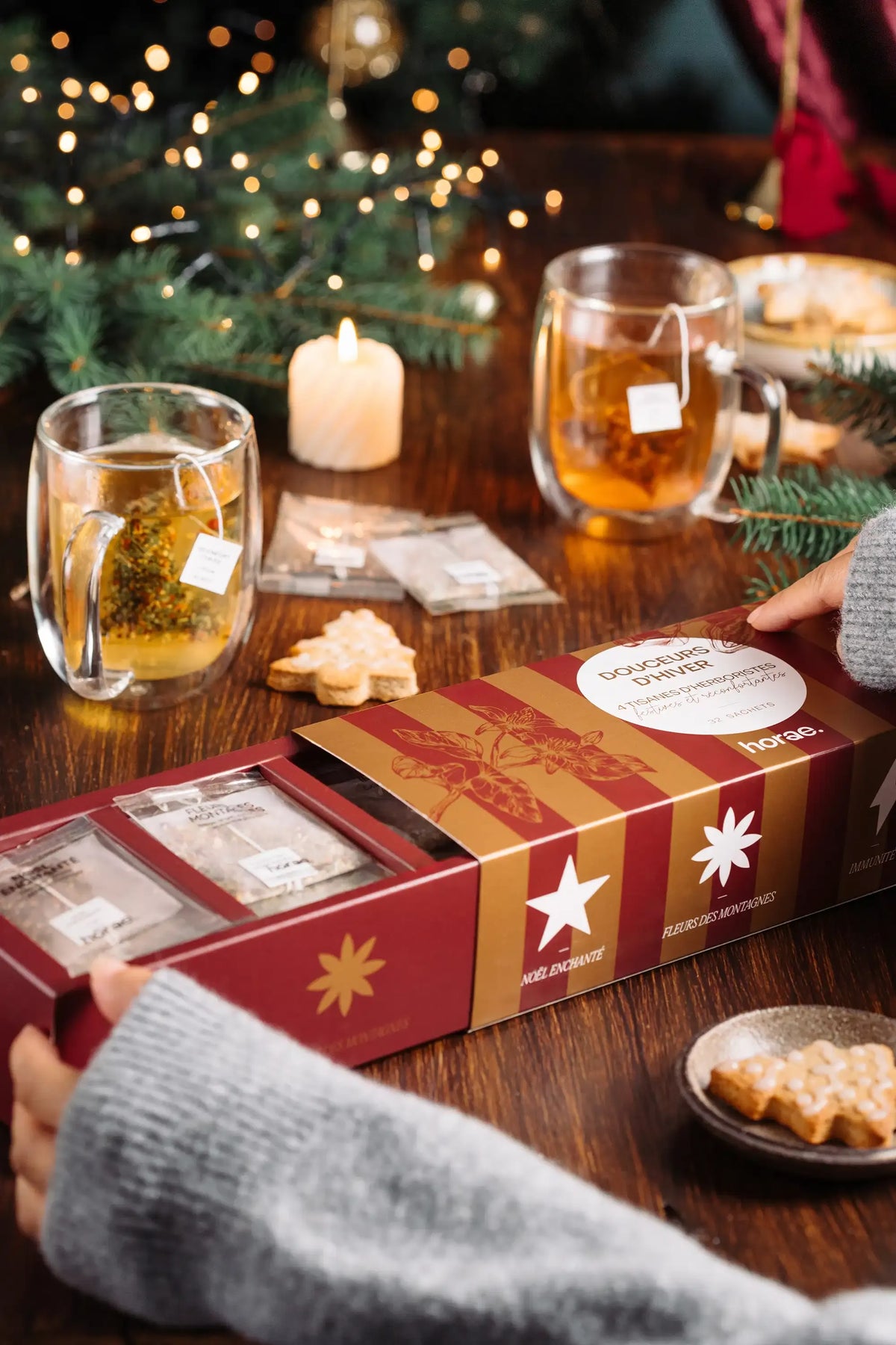 Coffret 32 sachets Collection Noël bio Horae