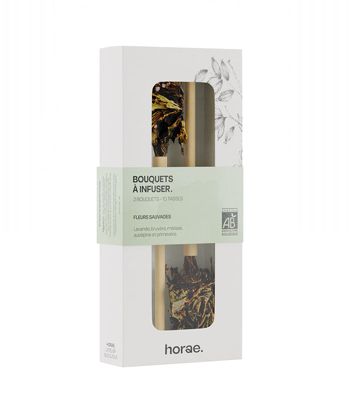 ​2 bouquets à infuser Fleurs sauvages Bio Horae