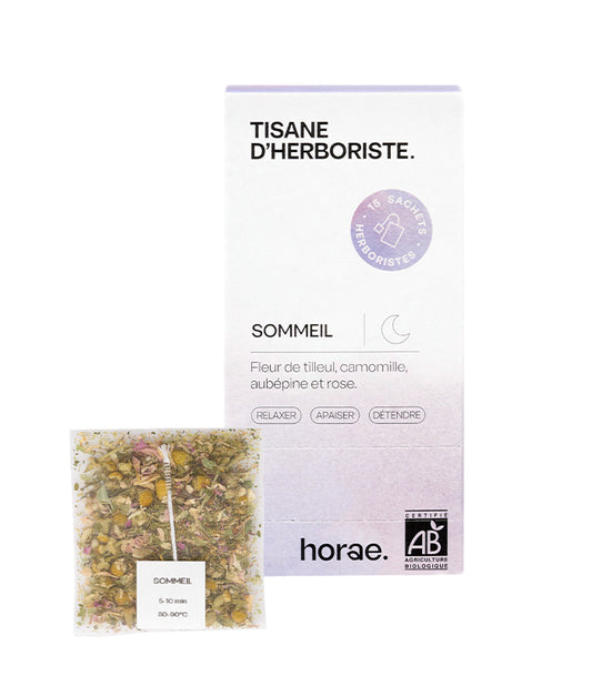 Tisane Sommeil bio – Boîte de 15 sachets
