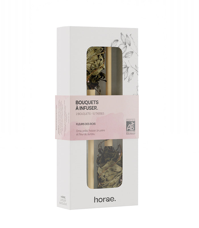 2 bouquets à infuser Fleurs des bois Bio Horae