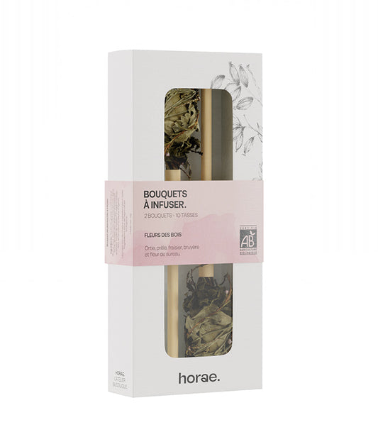2 bouquets à infuser Fleurs des bois Bio Horae
