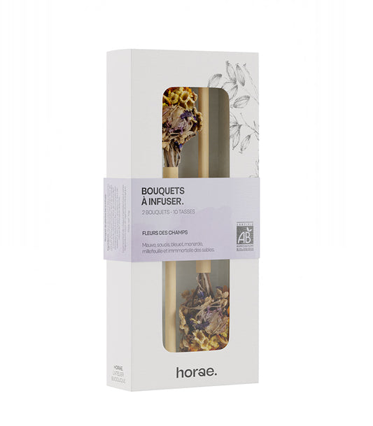 2 bouquets à infuser Fleurs des Champs Bio Horae
