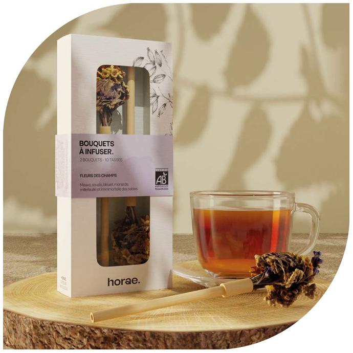 2 bouquets à infuser Fleurs des montagnes Bio - Horae