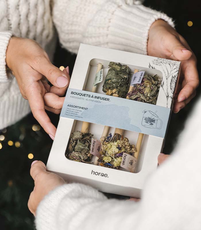 Coffret de 4 bouquets à infuser Bio Horae