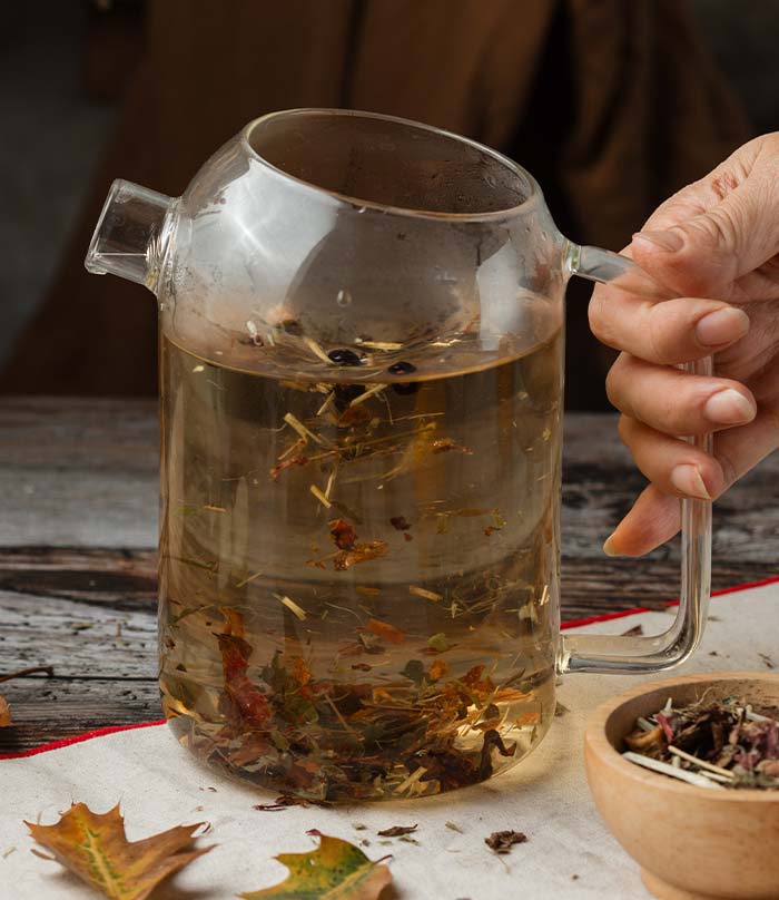 théière en verre 1L