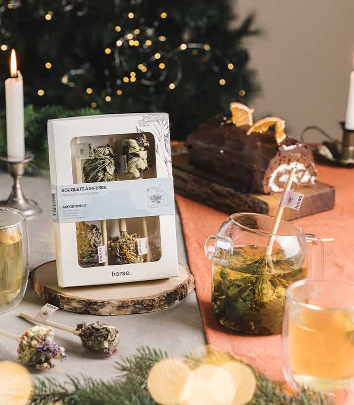 Coffret de 4 bouquets à infuser Bio Horae
