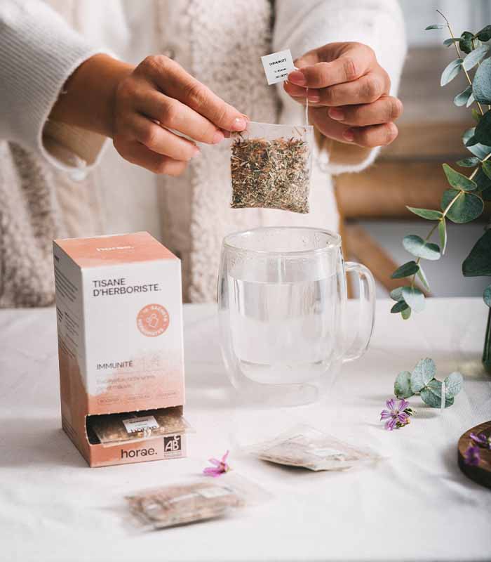 Tisane Immunité bio – Boîte de 15 sachets