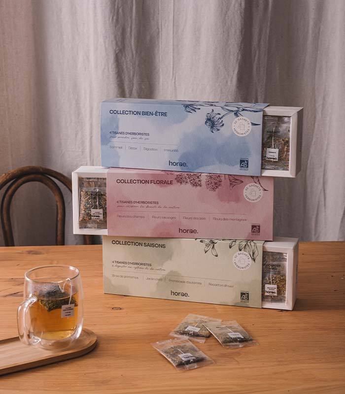 Coffret d’infusions bio florales de 32 sachets Horae