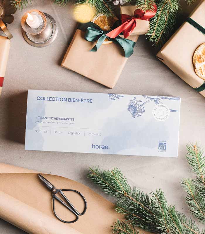 Coffret d’infusions bien-être de 32 sachets Horae 