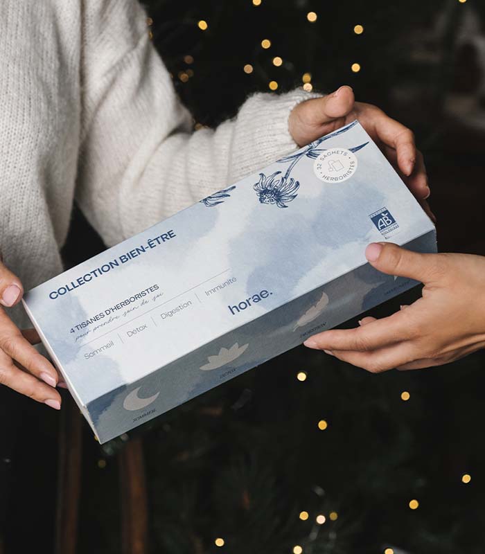 Coffret d’infusions bien-être de 32 sachets Horae 