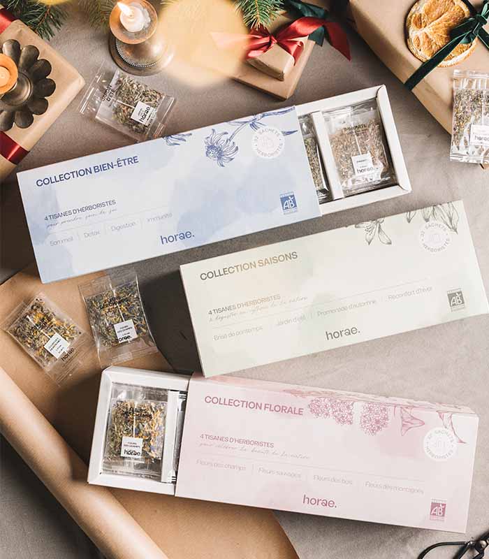 Coffret d’infusions bien-être de 32 sachets Horae 