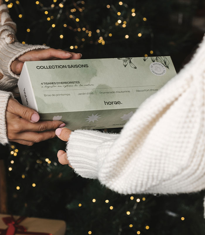Coffret d'infusions bio 4 saisons de 32 sachets Horae