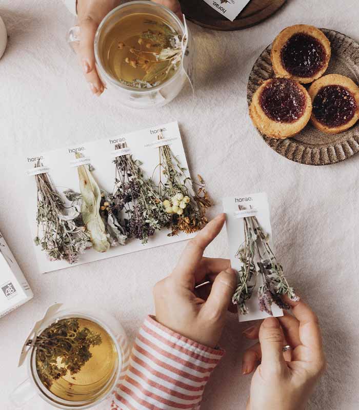 Herbier 8 bouquets à infuser - Coffret infusion bio