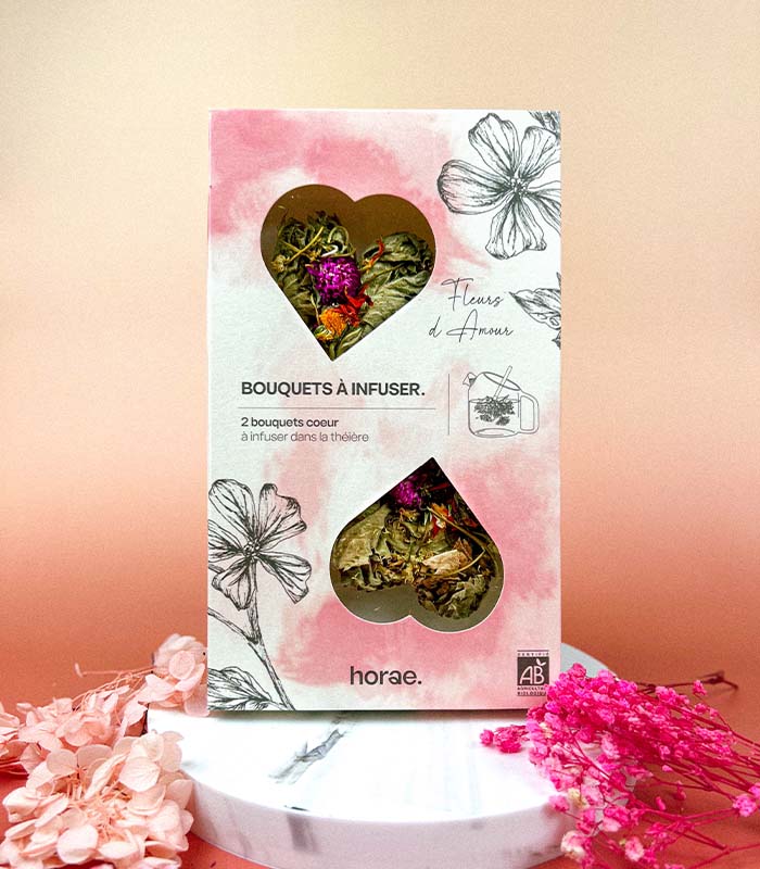 2 Bouquets à infuser - Fleurs d'Amour Bio Horae 