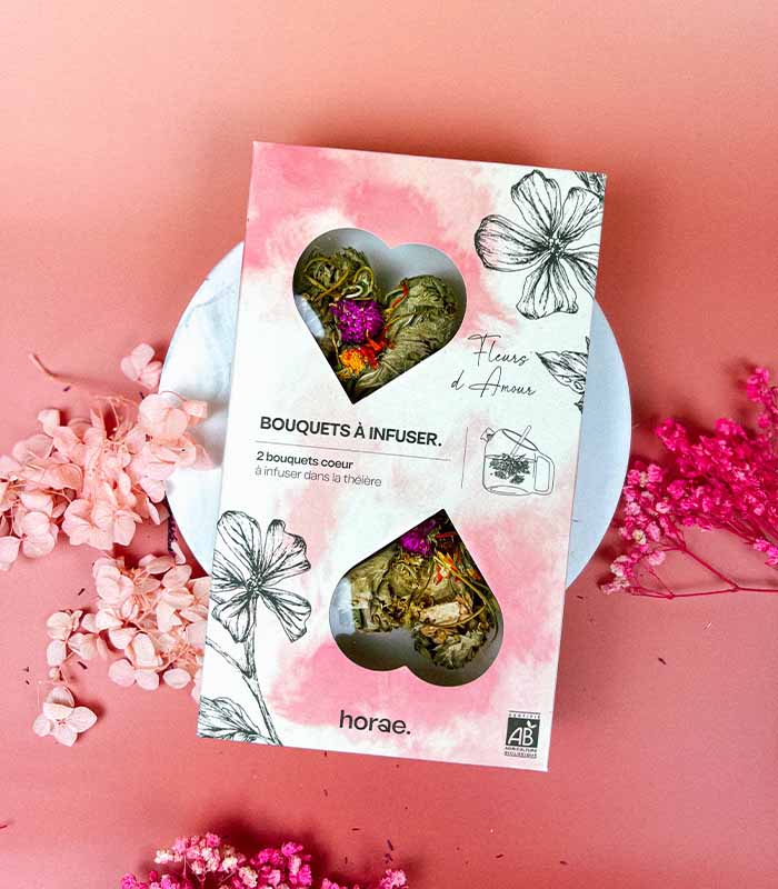 2 Bouquets à infuser - Fleurs d'Amour Bio Horae 