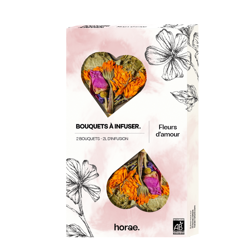 2 Bouquets à infuser - Fleurs d'Amour Bio Horae 