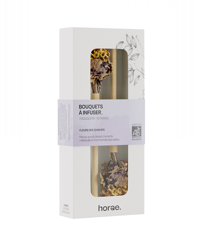 2 bouquets à infuser Fleurs des Champs Bio Horae
