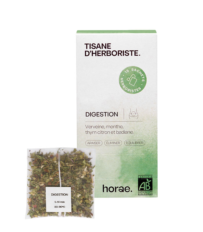 Tisane Digestion bio – Boîte de 15 sachets