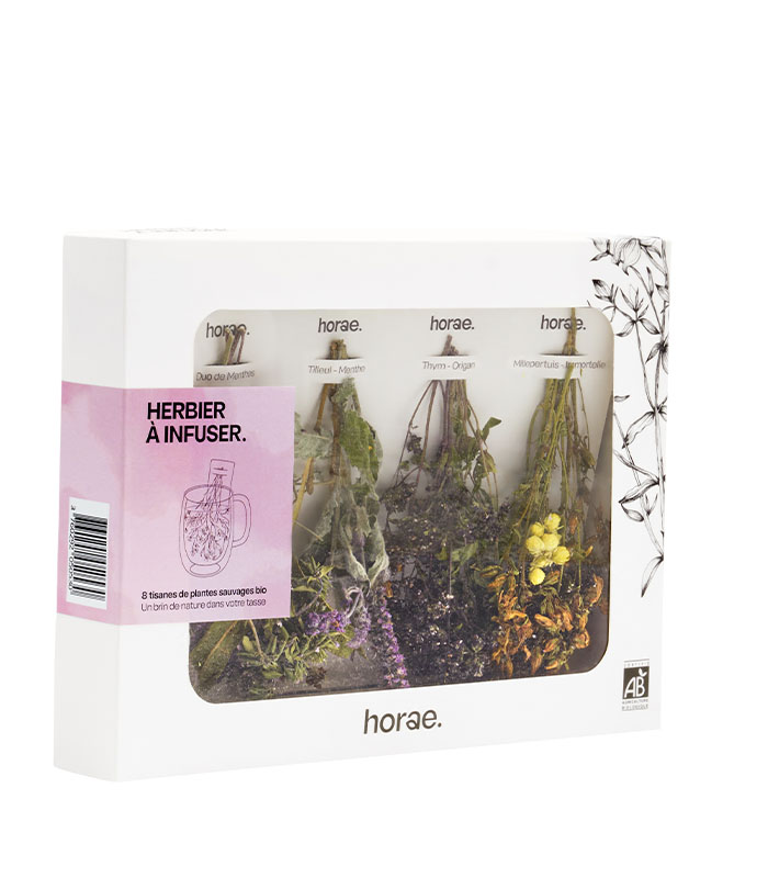 Herbier 8 bouquets à infuser - Coffret infusion bio