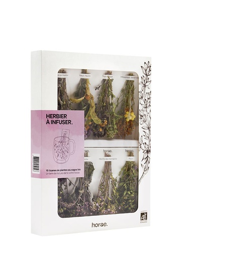[U50547] Herbier 16 bouquets à infuser - Coffret infusion bio