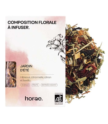 [U50325] Jardin d'été - Infusion en vrac bio - 60g