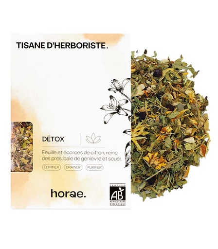 [U50295] Tisane Détox Bio - Tisane d'herboriste Horae - 40g