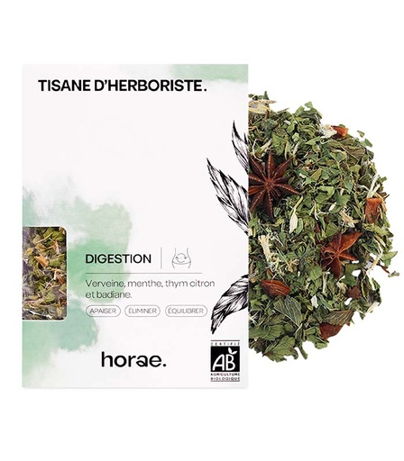 [U50271] Tisane Digestion bio - Tisane d'herboriste Horae - 50g