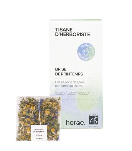 [U50622] Brise de Printemps – Tisane en sachet bio – Boîte de 15 sachets