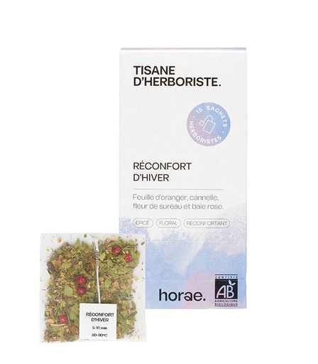 [U50592] Réconfort d’Hiver – Tisane en sachet bio – Boîte de 15 sachets