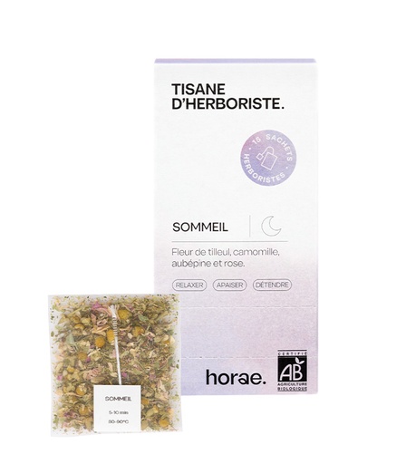 [U50707] Tisane Sommeil bio – Boîte de 15 sachets